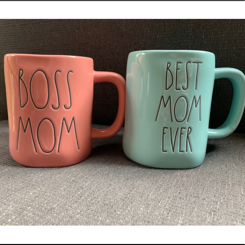 Rae Dunn Mother’s Day Boss Mom Best Mom Ever Mugs